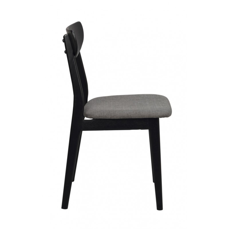 RO Rodham Chair Black/Dark Grey